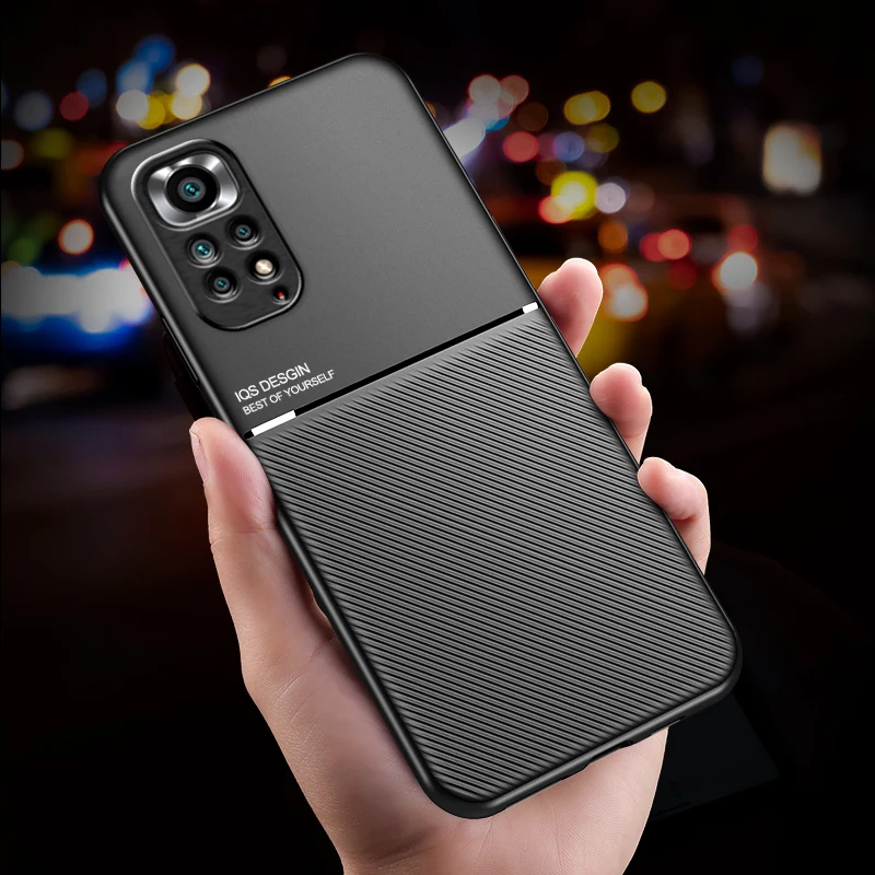 

Global Version Case For Xiaomi Redmi Note 11 11Pro 5G 11S Car Magnetic Holder Soft Slicone Cover Xiomi Red mi Note11 11pro 4G