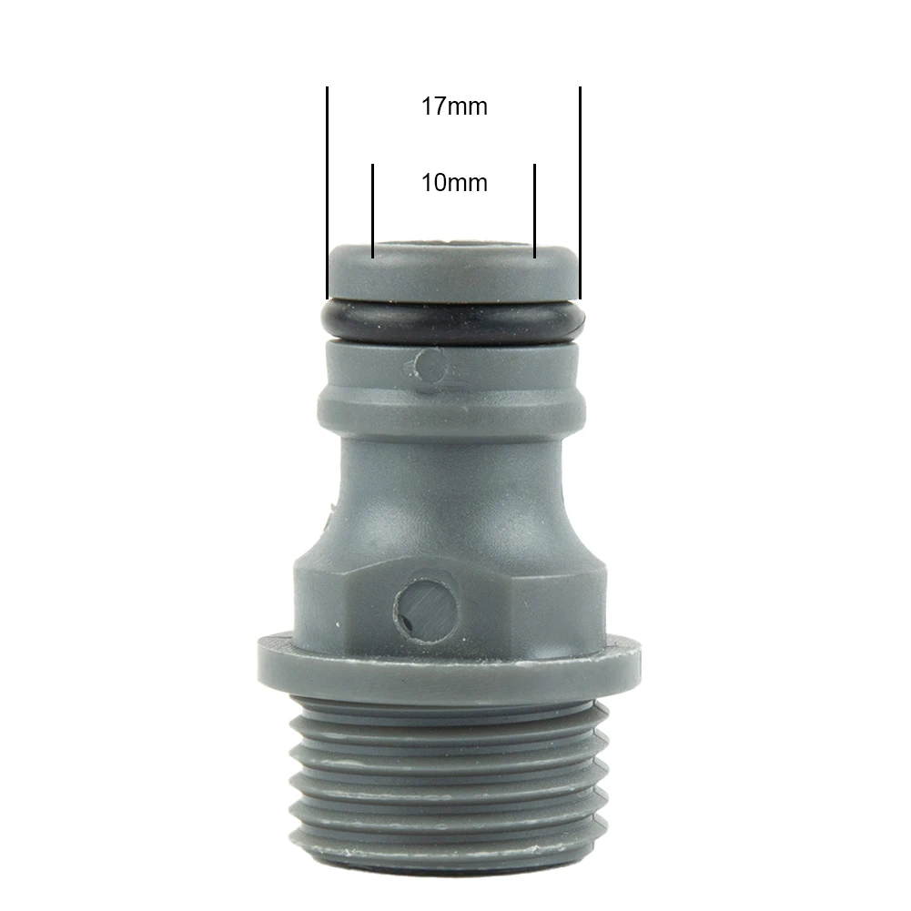 

2 Pcs IBC Tank Adapter Tap Connector Replacement Valve Fitting For Garden Water Connectors 1/2 Inch 1 Inch Thread