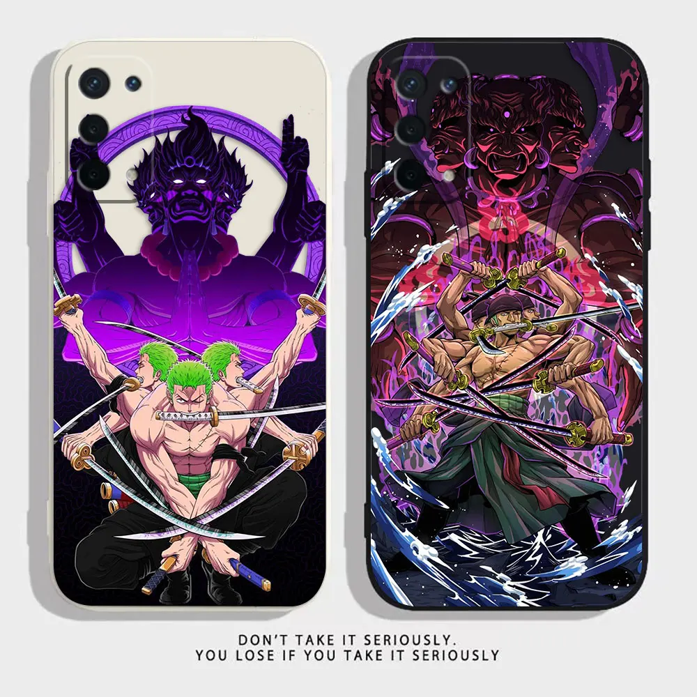 

HOT One P-Piece Z-ZORO Phone Case For OPPO A52 A54 A55 A57 A78 A72 A73 A74 A91 A93 A92S A94 A95 A96 A97 4G 5G Case Funda Shell