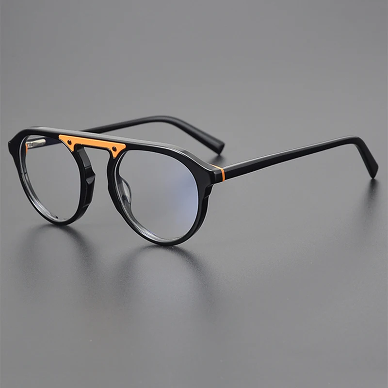 Дизайнерские Индивидуальные Модные ацетатные очки с оправой для очков мужчин и