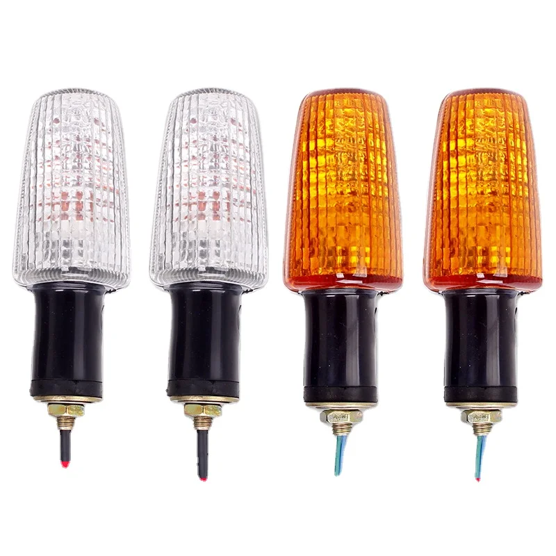 

Universal LED Motorcycle Signal Lamp Turn Signal Light Amber for Honda CB400 92-94-98 CB750 VTR250 250cc 400cc 750cc