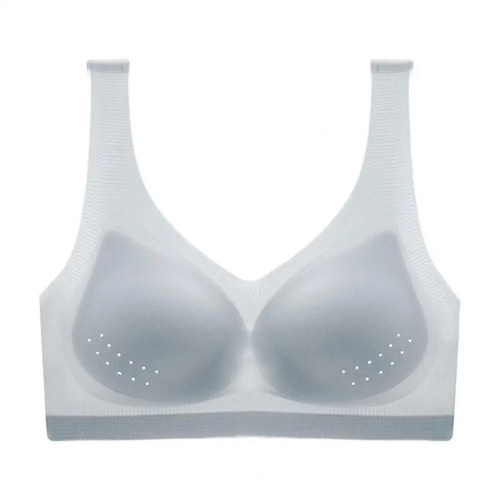 

Женское нижнее белье, бесшовные бюстгальтеры, эластичные съемные чашечки, Нейлоновые женские бюстгальтеры пуш-ап без косточек для лета