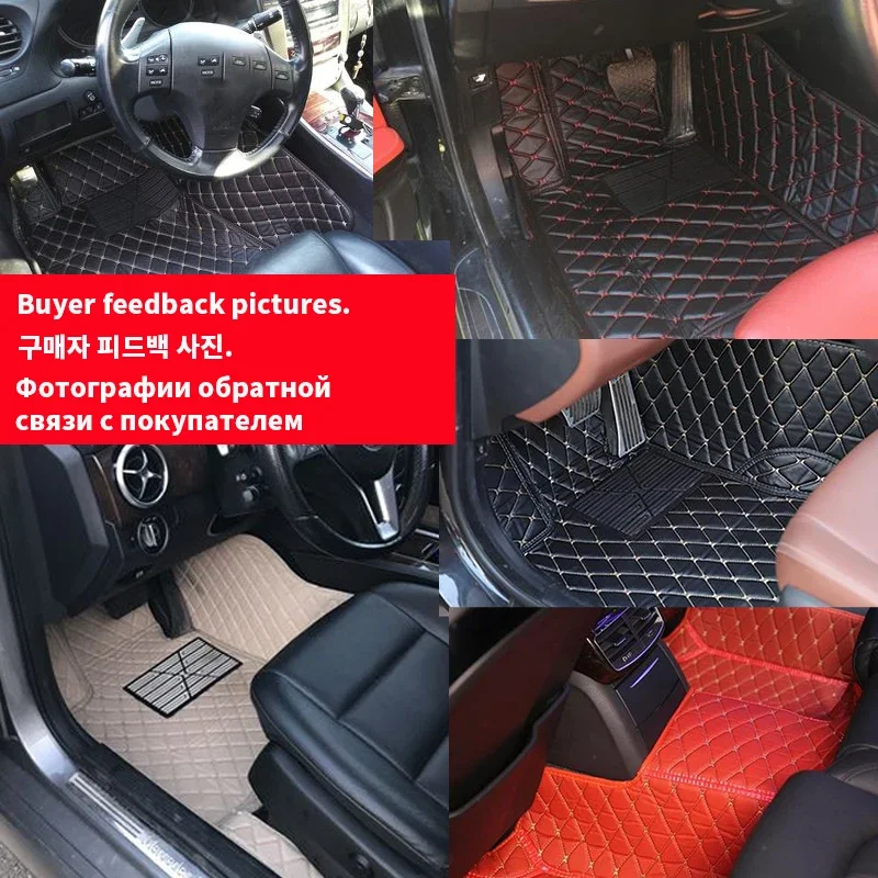 Кожаные автомобильные коврики на заказ для Volkswagen VW Passat B6 2007 2008 2009 2010 2011 накладки