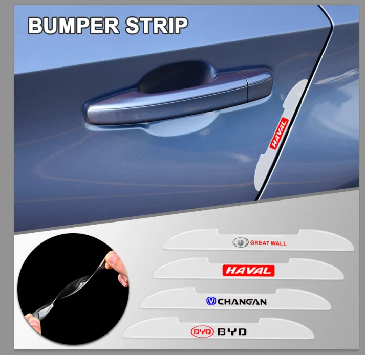 

Car Door Transparent Anti-collision Protector Bar Stickers for Dodge Challenger Journey Ram 2500 Charger Caliber Car Accessories