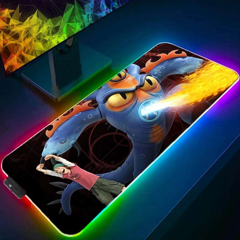 

Big Hero 6 Mouse Mat Gaming Mouse Pad Rgb Large Xxl Pc Carpet Mousepad Accessories Mats Gamer Desk Anime Pads LED Mice Keyboards