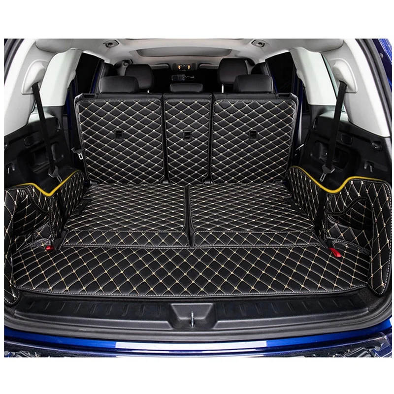 

High quality! Special car trunk mats for Mercedes Benz GLB 180 200 220d 250 2020 7 seats durable boot carpets cargo liner mats