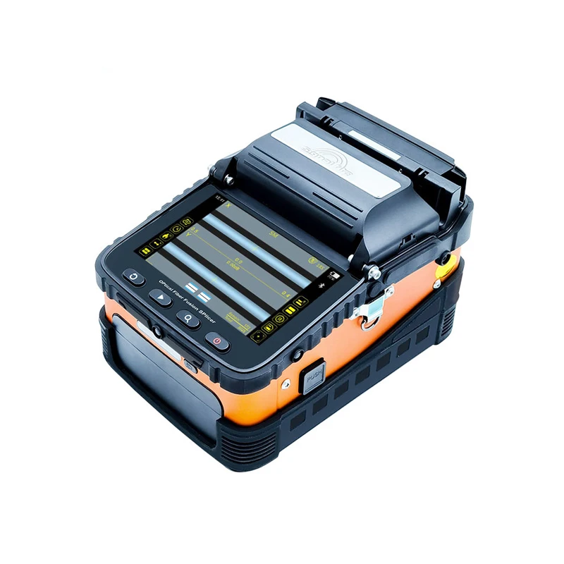 AI-6C Automatic heating fiber optical fusion splicer 6 motors auto focus splicing machine