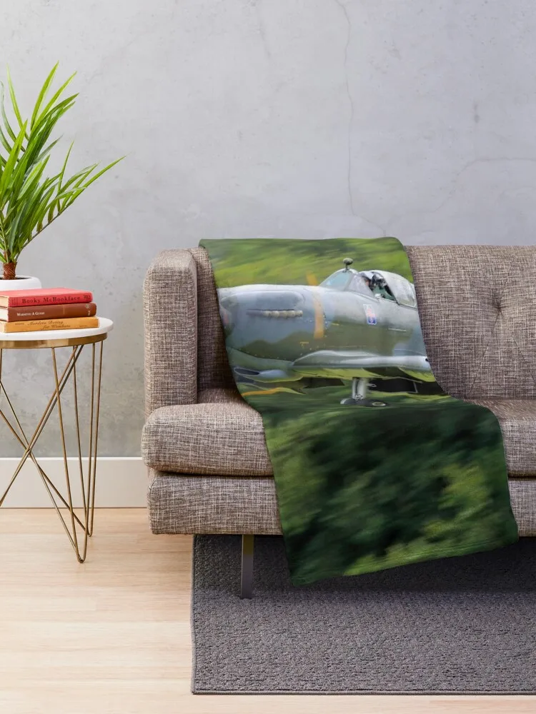 Плед Spitfire FR.XIV RM927 одеяла для детей мягкие клетчатые дивана