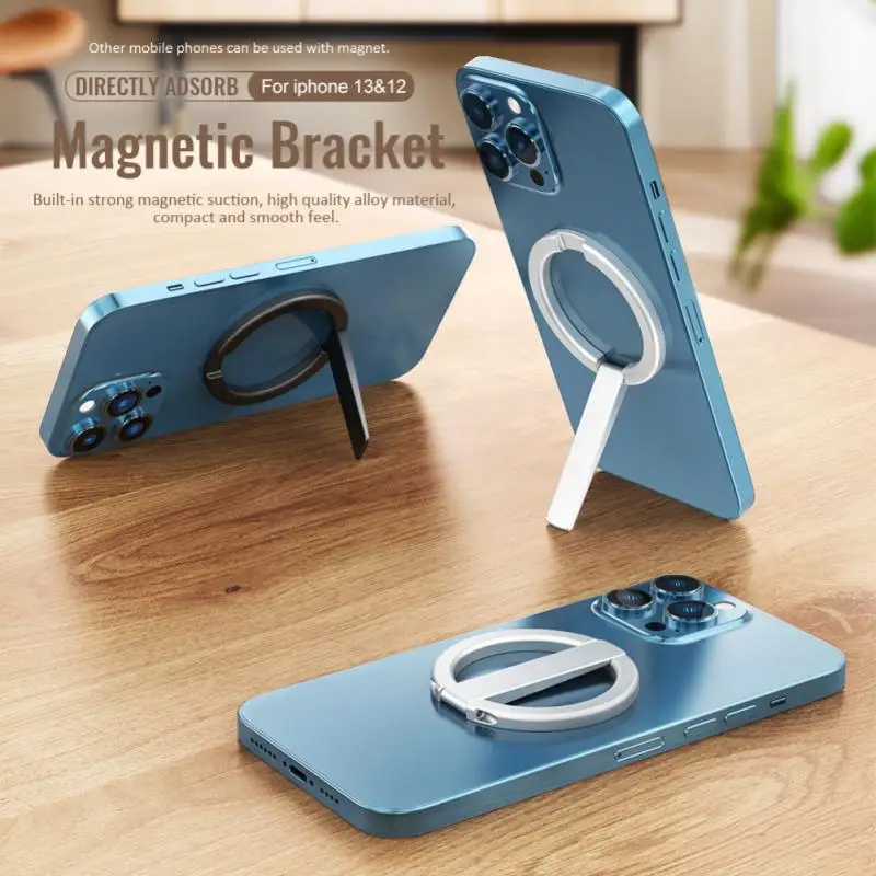 

2022 Magnetic Rotating Bracket Portable Phone Stand Grip Kickstand For iPhone Xiaomi Samsung Holders & Stands Accessories