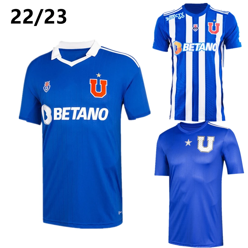 

NEW Camiseta University de Chile 2022 23 Soccer Jersey Tribute to U De Tank Campos Customize Montillo Home Away Football Shirt