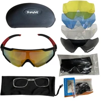 2022 new 5 in1 cycling sunglasses for men women bicycle eyewear bike protective sports glasses hiking climbing outdo