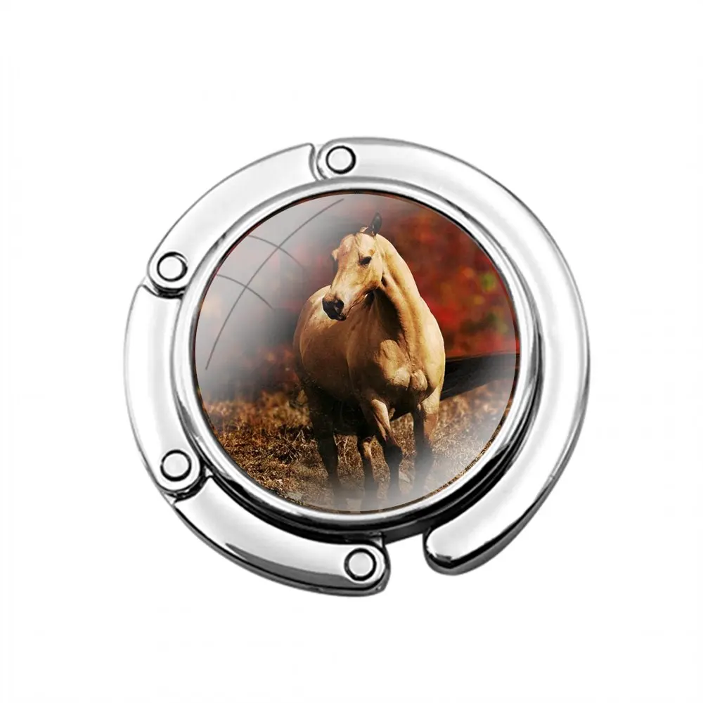 Складной крючок для кошелька Женская настольная Сумочка складной декоративный