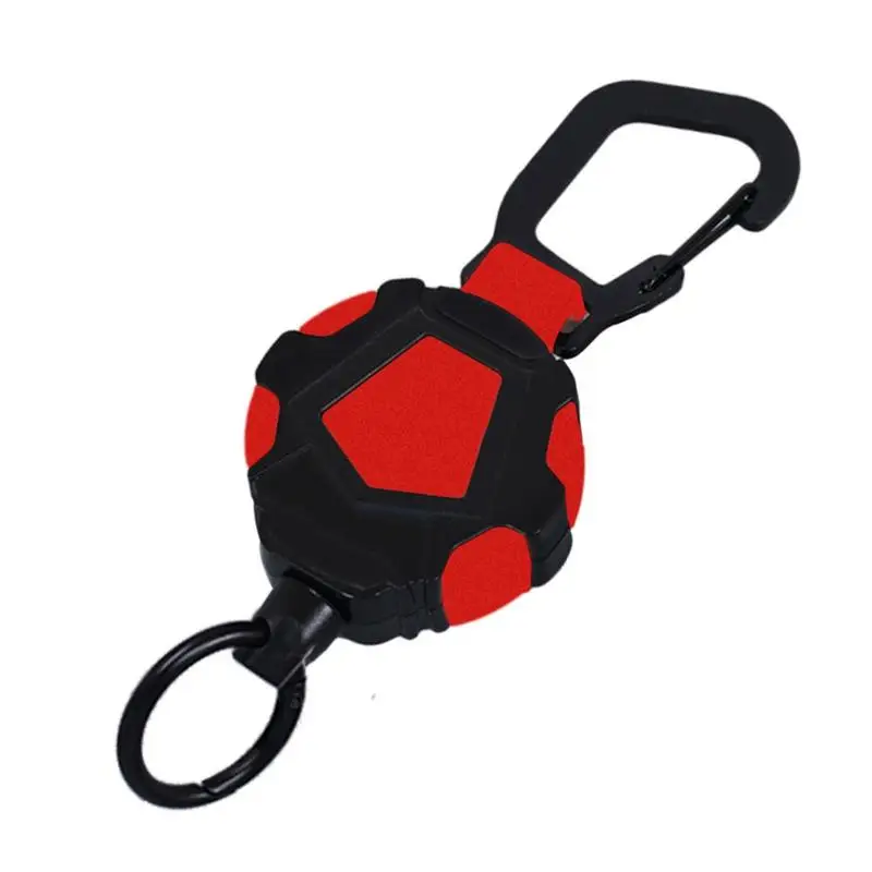 

Выдвижной брелок, выдвижной держатель для значков, сверхмощный выдвижной брелок для ключей с кольцом для ключей, тяжелый держатель для ключ...