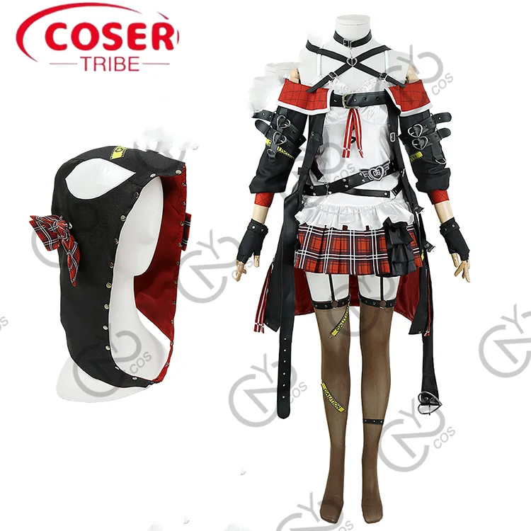 

COSER TRIBE Anime Game NIJISANJI Sakamata Halloween Carnival Role CosPlay Costume Complete Set