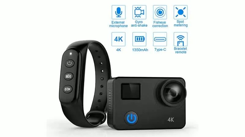 

Quality Assurance Trending Action Camera WiFi Vlog Sports Camera For Action