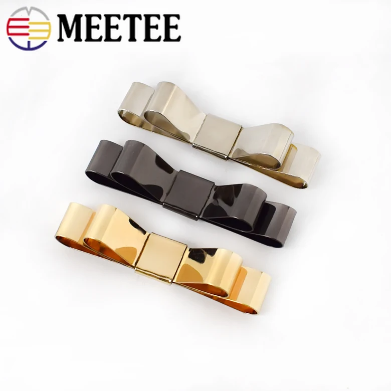

Meetee 5/10 шт. 55x10 мм металлическая обувь с бантиком, пряжки, сумки, украшение, зажим, пряжка, застежка, сделай сам, комплектующие, аксессуары BF708