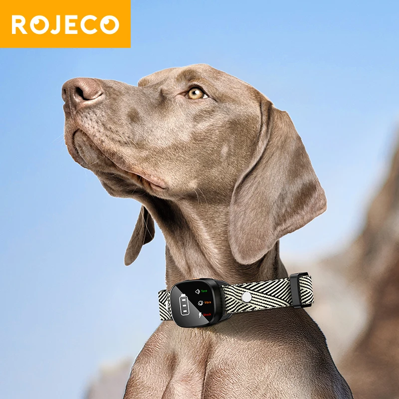 Электрический ошейник для дрессировки собак ROJECO, умный ошейник ...