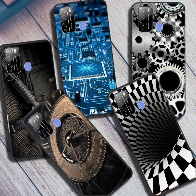 Чехол для Itel A48, мультяшный силиконовый мягкий 3D чехол для материнской платы телефона, чехол для Itel A16 A 16, бампер из ТПУ для ItelA48 L6006 A 48, чехол