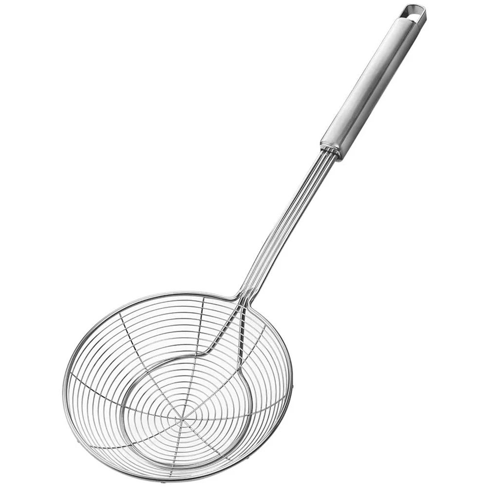 

Wire Sieve Spoon Pasta Strainer Fried Food Stainless Steel Spoons Noodle Metal Colander