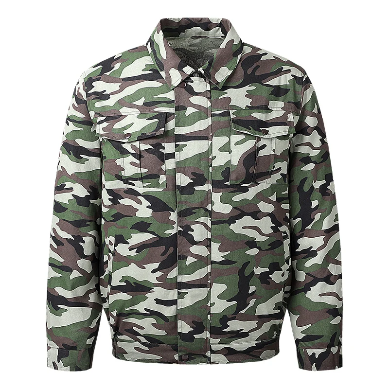 Летняя уличная Рабочая куртка с подзарядкой камуфляжный костюм вентилятором и