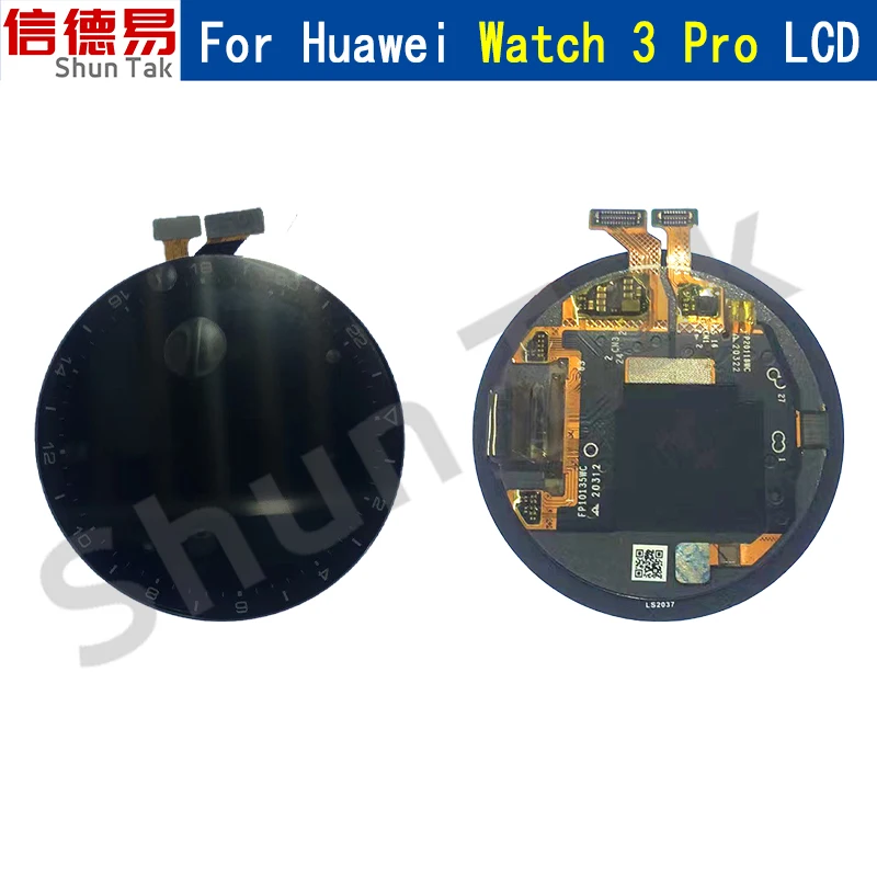 

Original For Huawei Watch 3 Pro 48MM GLL-AL01 LCD Display Touch Screen Digitizer Assembly For Watch3 Pro 3Pro Screen With Frame