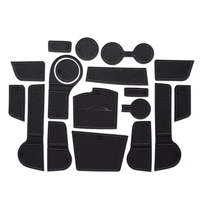 

Slot Cup Pad Non-Slip Mat for Kia Rio 4 X-Line RIO 2017 - 2022 Rio4 Car Anti-Slip Mats Interior Accessories Coaster