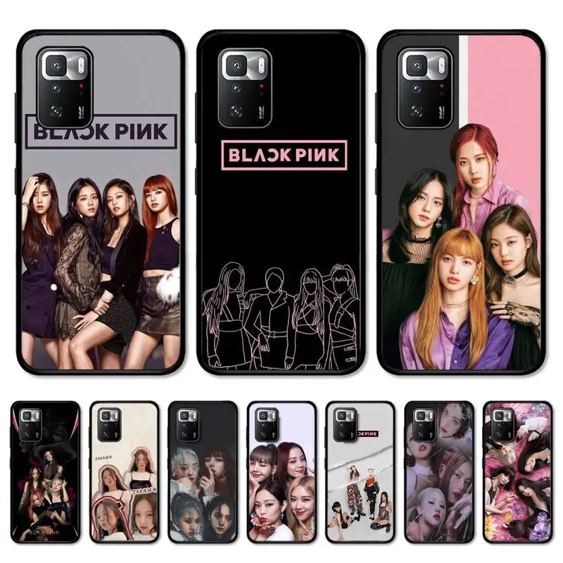 

PINKS AND BLACK Phone Case for Redmi Note 8 7 9 4 6 pro max T X 5A 3 10 lite pro