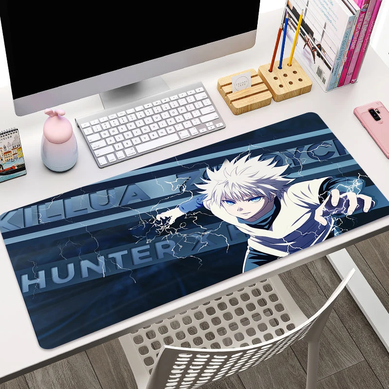 

Коврик для мыши Hunter X Hunter, коврик для мыши Xxl, большой Настольный коврик для геймеров, игровые коврики для клавиатуры, коврик для компьютера и офиса