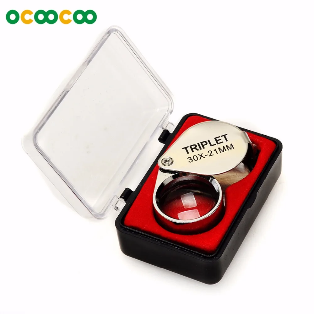 

F30 Magnifying Glass for Needles 30 Times - Silver