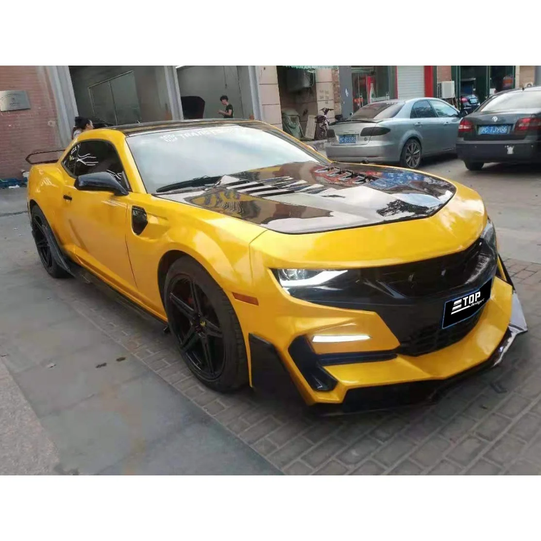 Широкий обвес трансформатора Bumblebee на Camaro 2013-2015 гг.