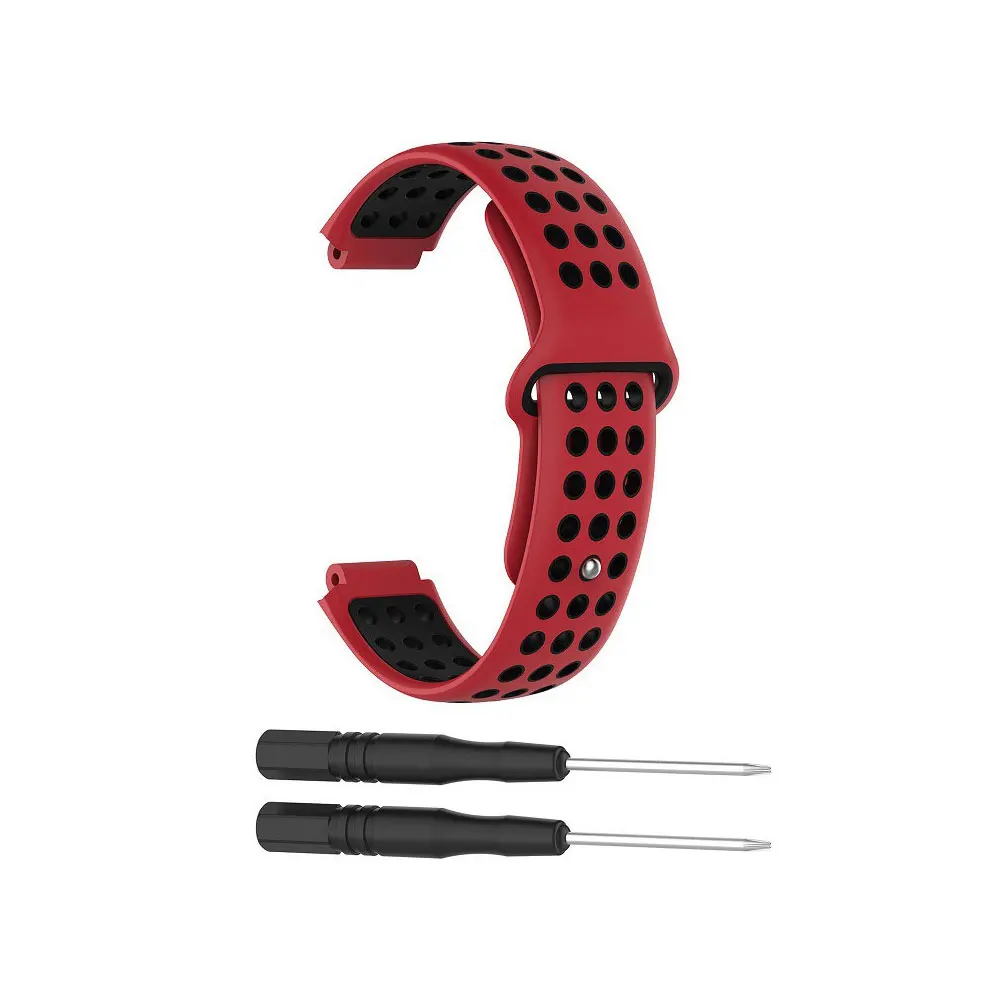Силиконовый ремешок для наручных часов Garmin Forerunner 220 230 235 630 620 735 S20 S5 S6