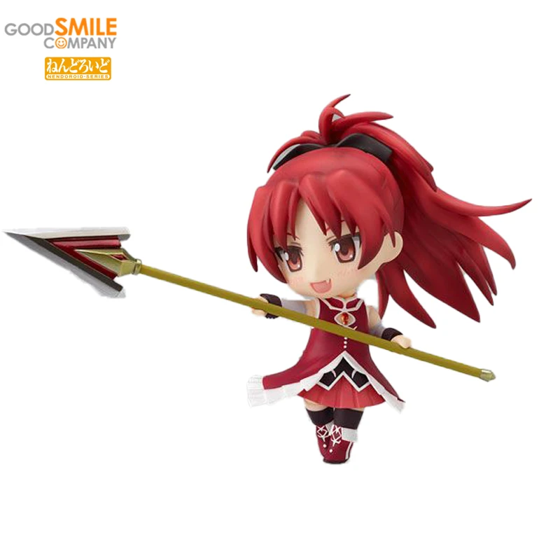 

Оригинальный дисплей GoodSmile NENDOROID ГК 217 Сакура Kyouko Madoka ☆ Magica фигурка кукла модель игрушка Соберите симпатичный Косплей