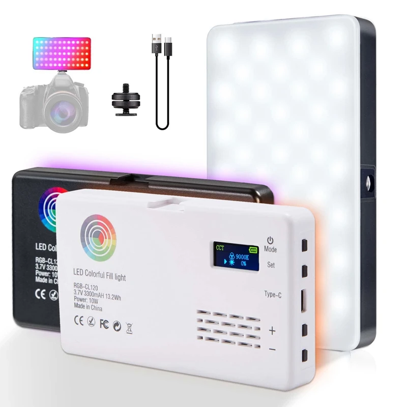 Светодиодный RGB-подсветка для камеры 2500K-9000K