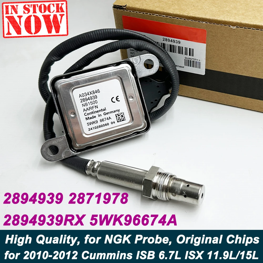 2894939 RX 5WK96674A Коробка C-ummins сделано в США Датчик оксида азота N-GK для Cummins ISB 6 7 л ISX 11 9