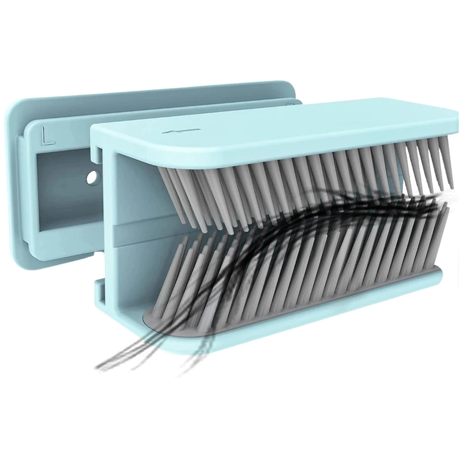 

Shower Hair Catcher Silicone Shower Hair Trap Adhesive Bathtub Drain Hair Catcher For Bathroom Bedroom Kitchen Prevent Drainage