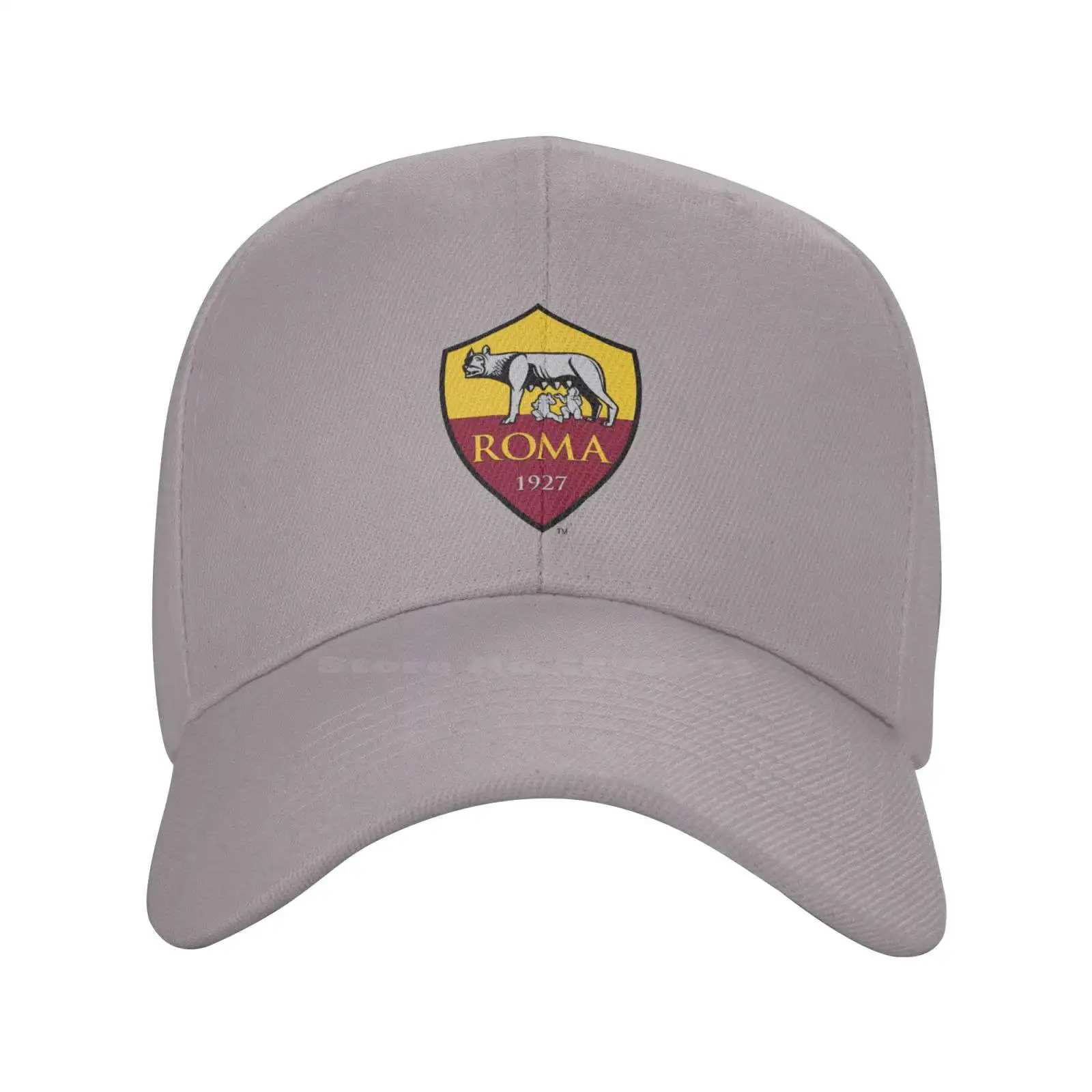 

Roma logo Print Graphic Casual Denim cap Knitted hat Baseball cap