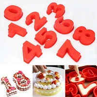 10 inch molds for cakes alphabet number mould cake decorating tools birthday baking confectionery accessories cake mold