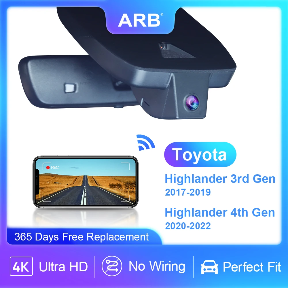 	Dash Cam for Highlander 3rd Ge	