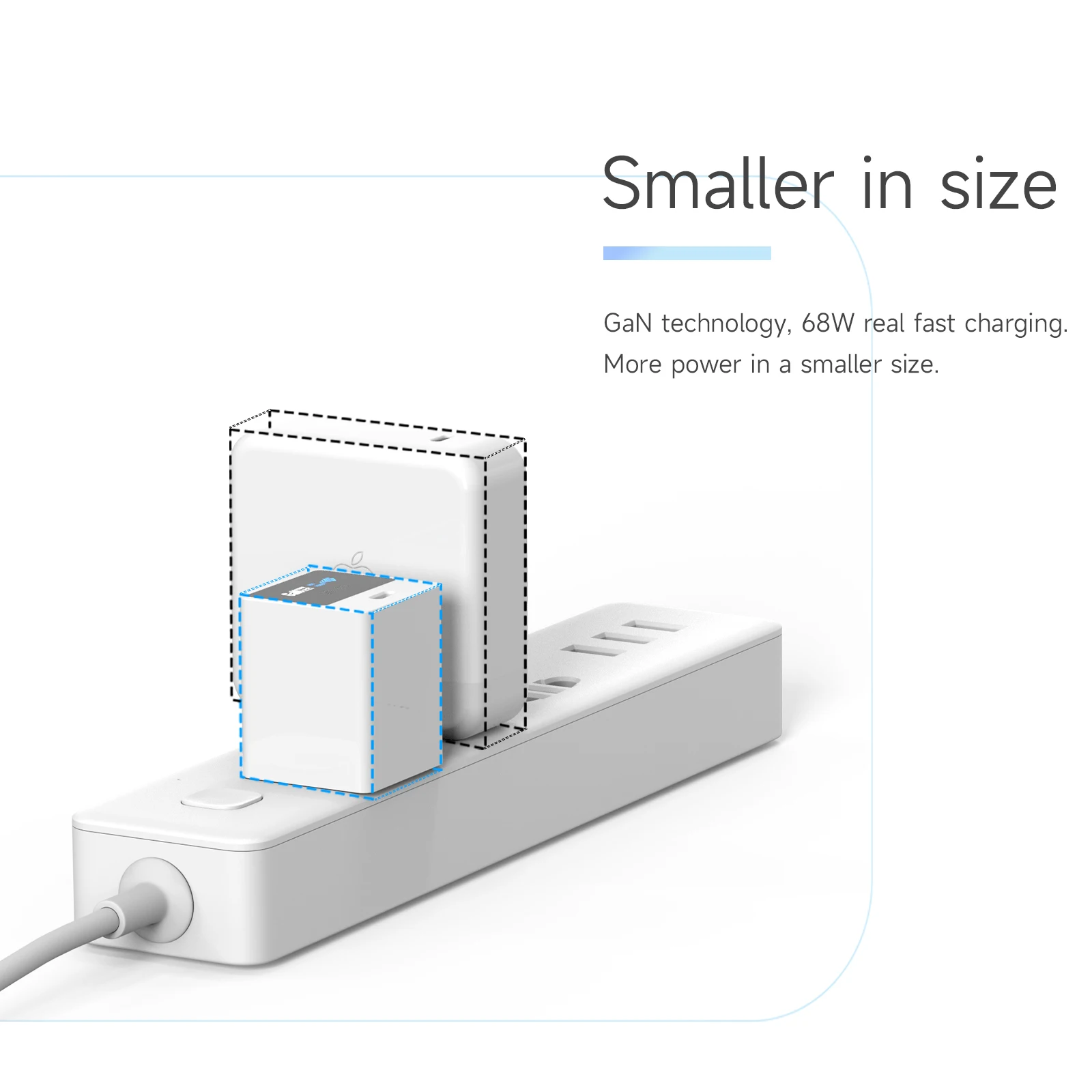 ISDT GP68C1 68W GaN Travel Charger,PD3.0 Fast Type C Wall Charger with Display for iPhone,Samsung,Huawei,Xiaomi ect  (no cable）