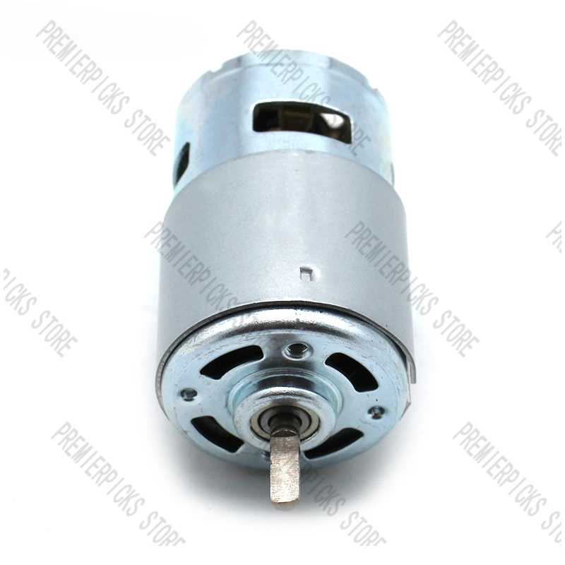 Двигатель 775 двигатель постоянного тока с D-образным валом высокая скорость и