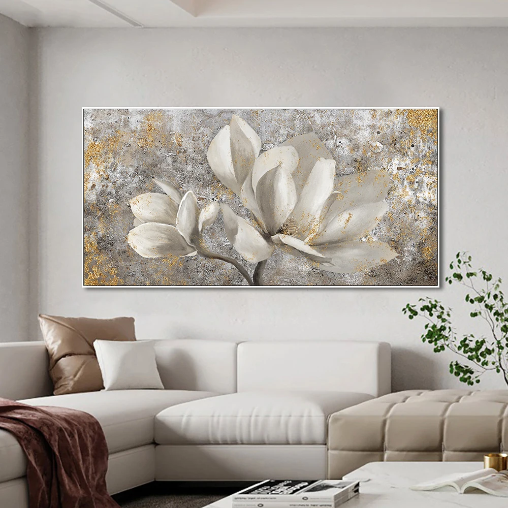 

Abstract Landscape Oil Painting Posters and Prints Wall Art Canvas Painting Trees and Lakes Pictures for Living Room No Frame