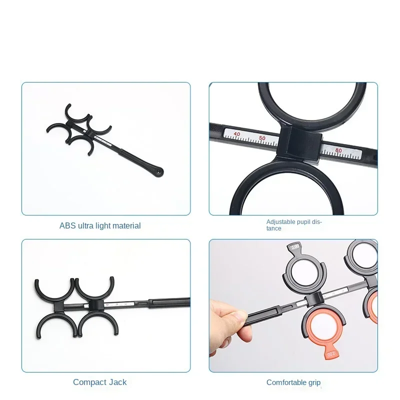 Insert Flip Beat Double-sided Mirror Adjustable Pupil Distance Change Lens Butterfly Amblyopia Vision Training