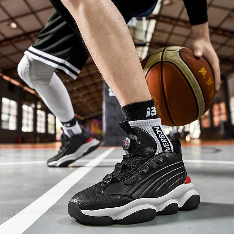 Basketball shoes Iverson casual sports Sneaker high top men's shoes