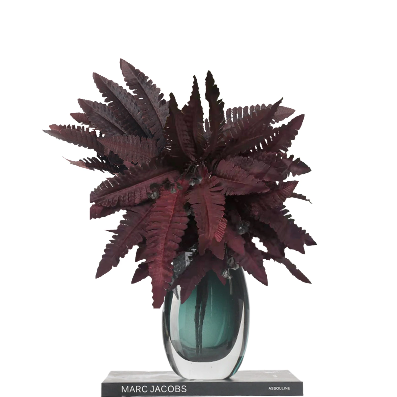 

Persian Fern Leaves Vines Room Decor Hanging Artificial Plant Faux Leaf Grass Wedding Party Wall Balcony Decoration Garland