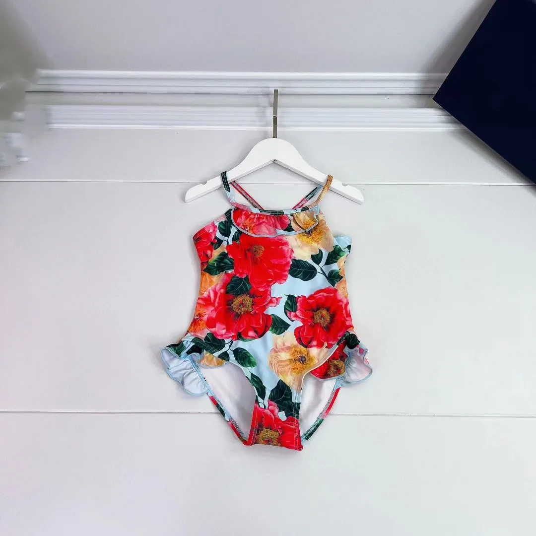 

2023 New Fashion Flower Girls Swimwear