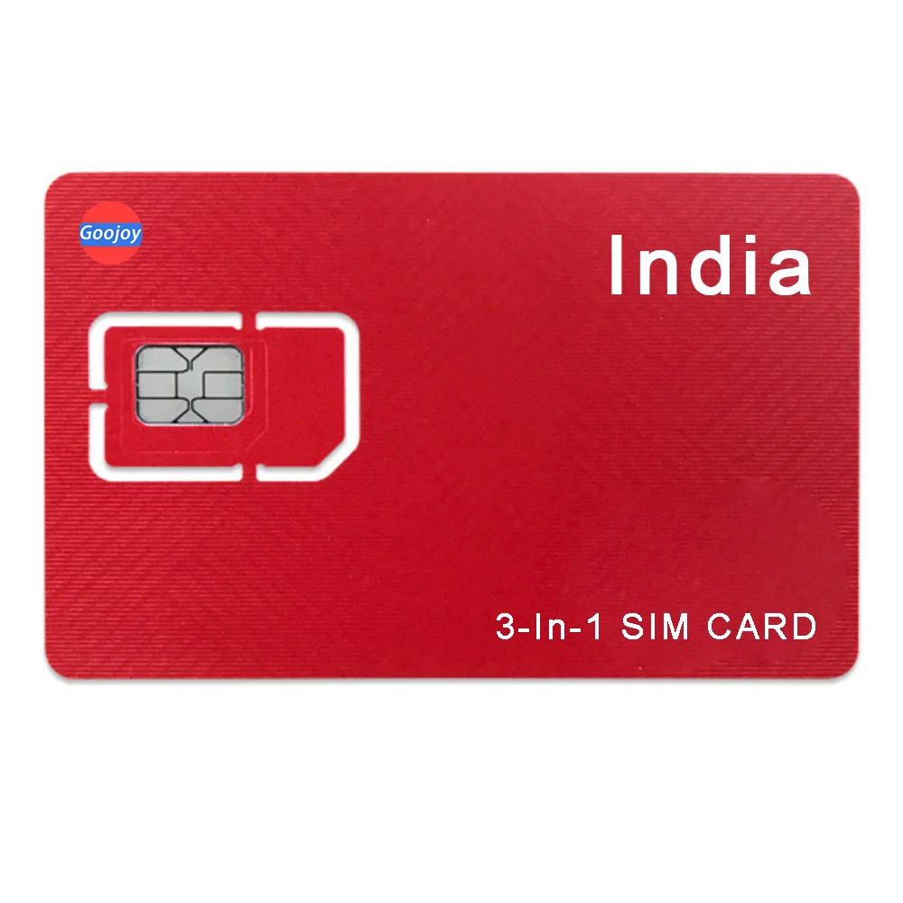 Индия Нью-Дели Мумбаи зарубежные Предоплаченные Sim-карты 4G wifi неограниченная