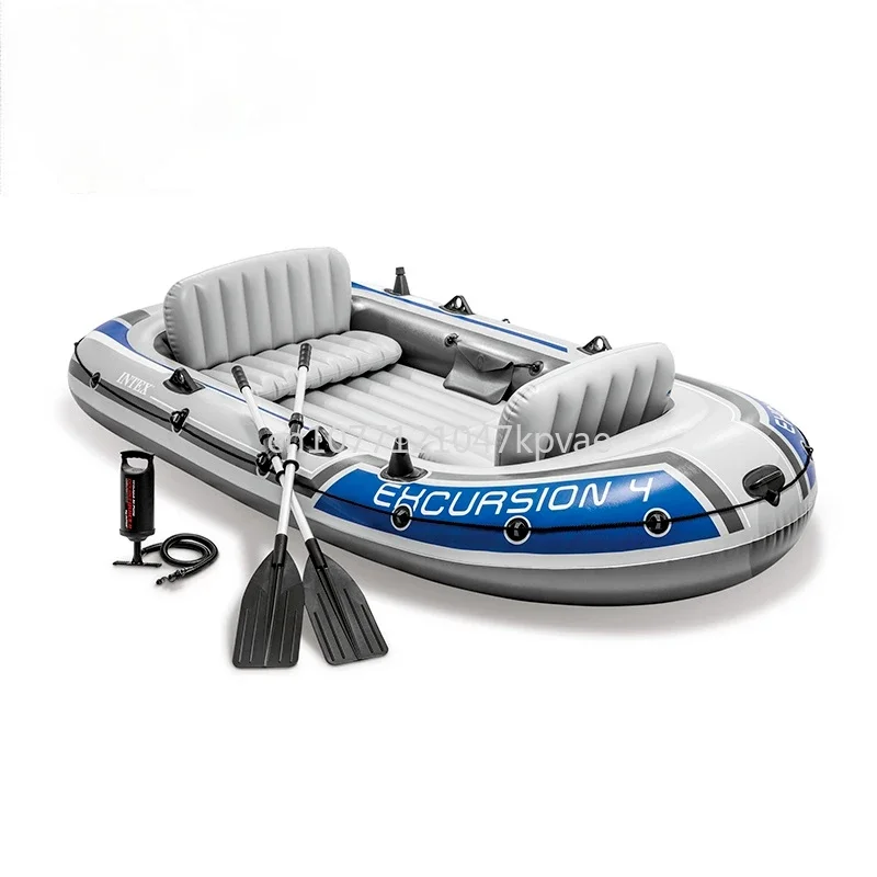 Надувная лодка искусственная резиновая плота рыболовная пневматическая