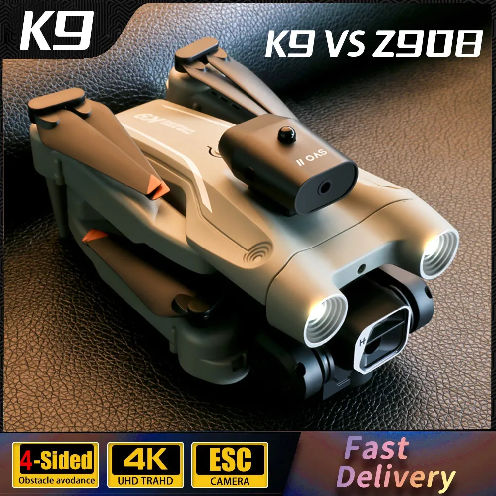 

K9pro Angle Avoidance Localization Vs Obstacle Toy New Wide Flow Optical Gifts Quadcopter Four-way Drone Professinal