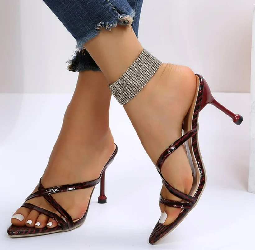 

Women High Heels Sandals Female Fashion Summer Shoes Lady Summer Classic Sexy Pumps Slippers