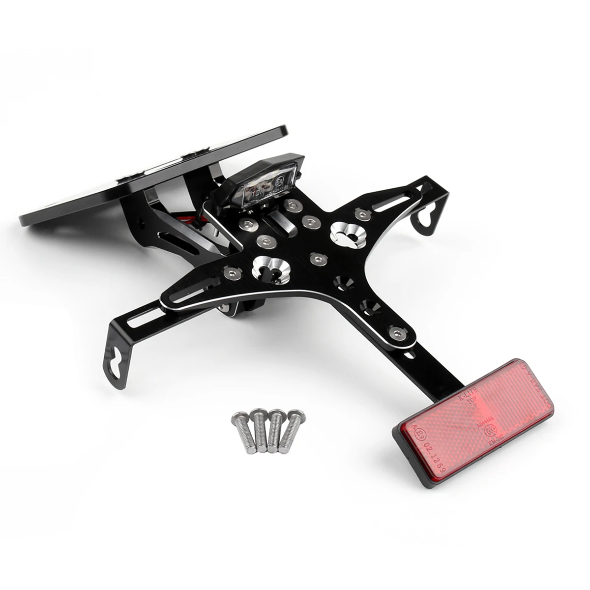 

Artudatech License Plate Holder Fender Eliminator Tail Tidy For Yamaha R25/R3 MT-03 15-16